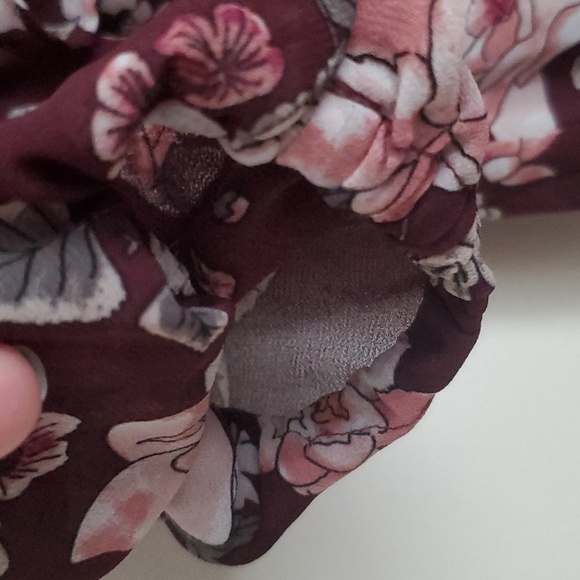 Torrid's Mini Challis Cold Shoulder Trapeze Dress - Picture 8 of 16